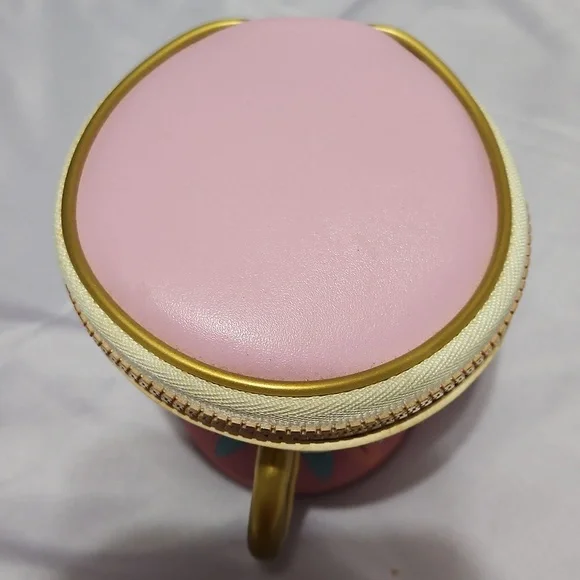 Disney Beauty And The Beast Chip Cup Coin Holder Purse - Picture 2 of 6